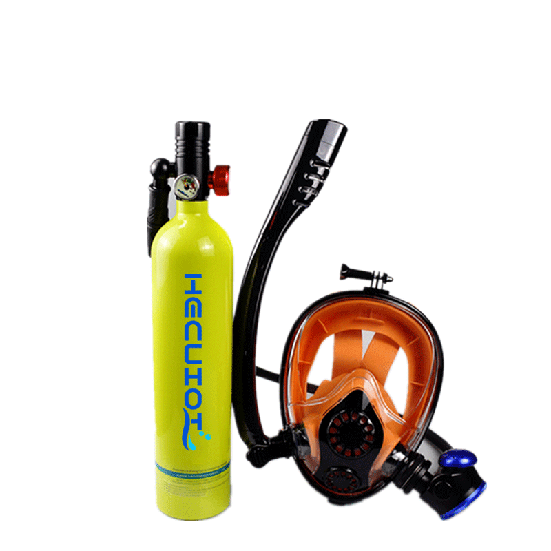 Mini 1LScuba Diving Tank Set,  - Freediving Mask Set ulasan dan harga
