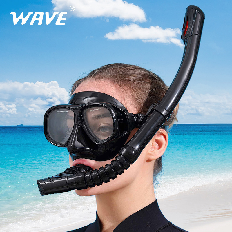 WAVE Professional Snorkeling C - Freediving Mask Set ulasan dan harga