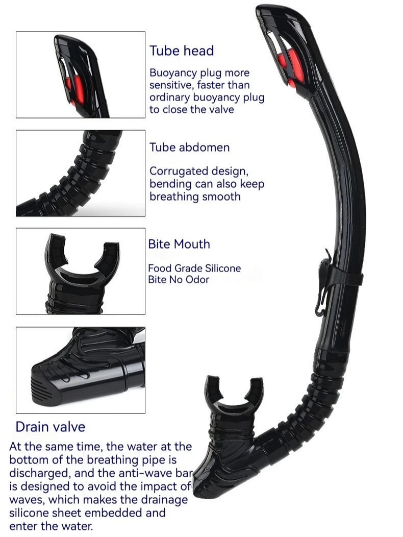 WAVE Professional Snorkeling C - Freediving Mask Set ulasan dan harga
