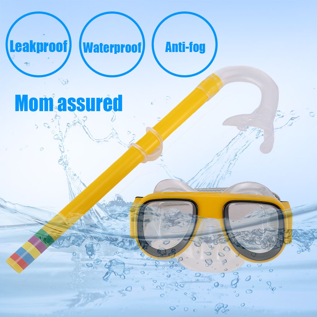 Summer Children Diving Goggle  - Freediving Mask Set ulasan dan harga