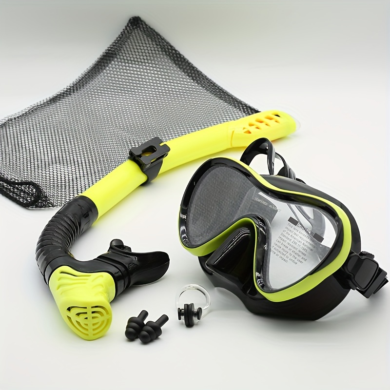 Professional Silicone Snorkeli - Freediving Mask Set ulasan dan harga