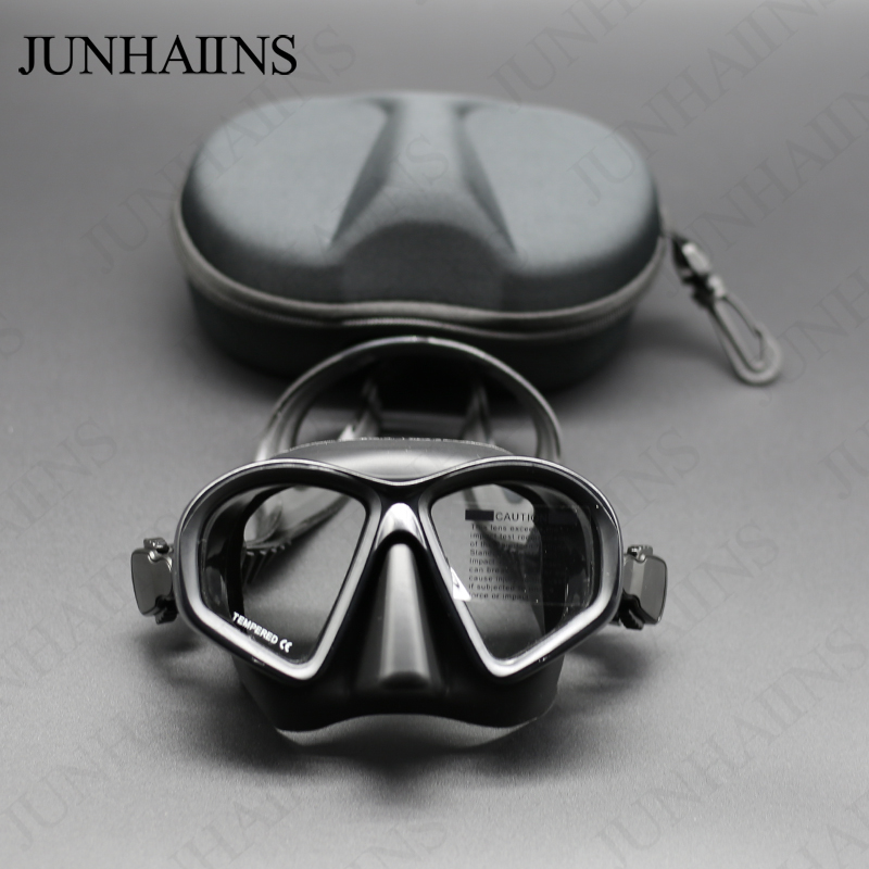 JUNHAIINS NEW Tempered Glass F - Freediving Mask Set ulasan dan harga