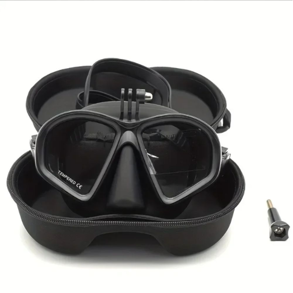 Tempered Glass Freediving Mask - Freediving Mask Set ulasan dan harga