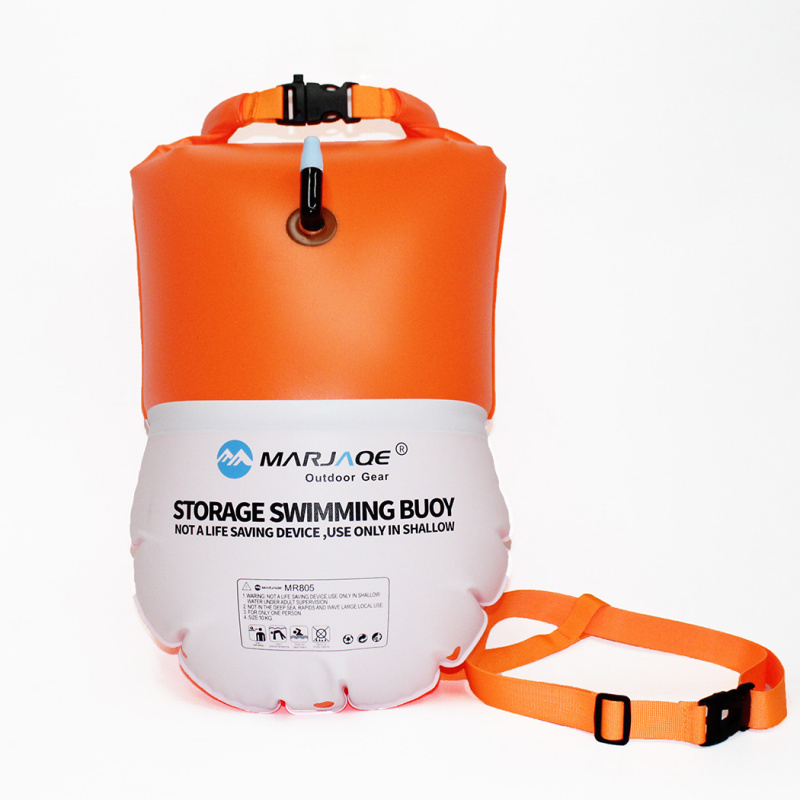 MARJAQE Storage Swim Buoy with - Swim Buoy Open Water ulasan dan harga