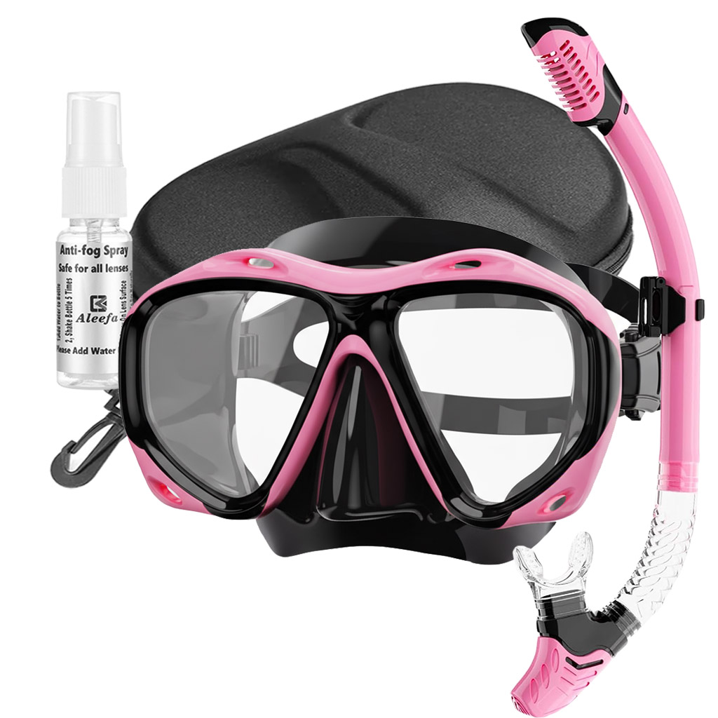 Diving Mask +1.0 to +5.0, Temp - Freediving Mask Set ulasan dan harga