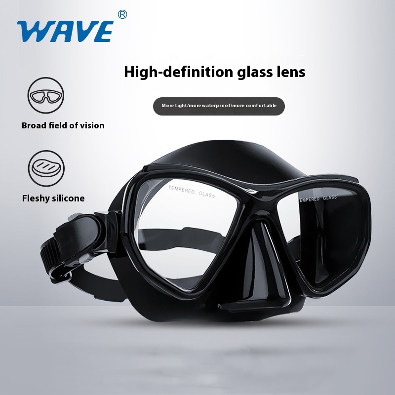WAVE Quality Snorkeling Glass  - Freediving Mask Set ulasan dan harga