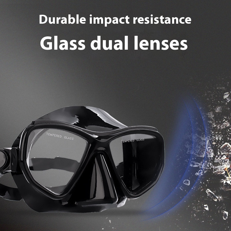 WAVE Quality Snorkeling Glass  - Freediving Mask Set ulasan dan harga